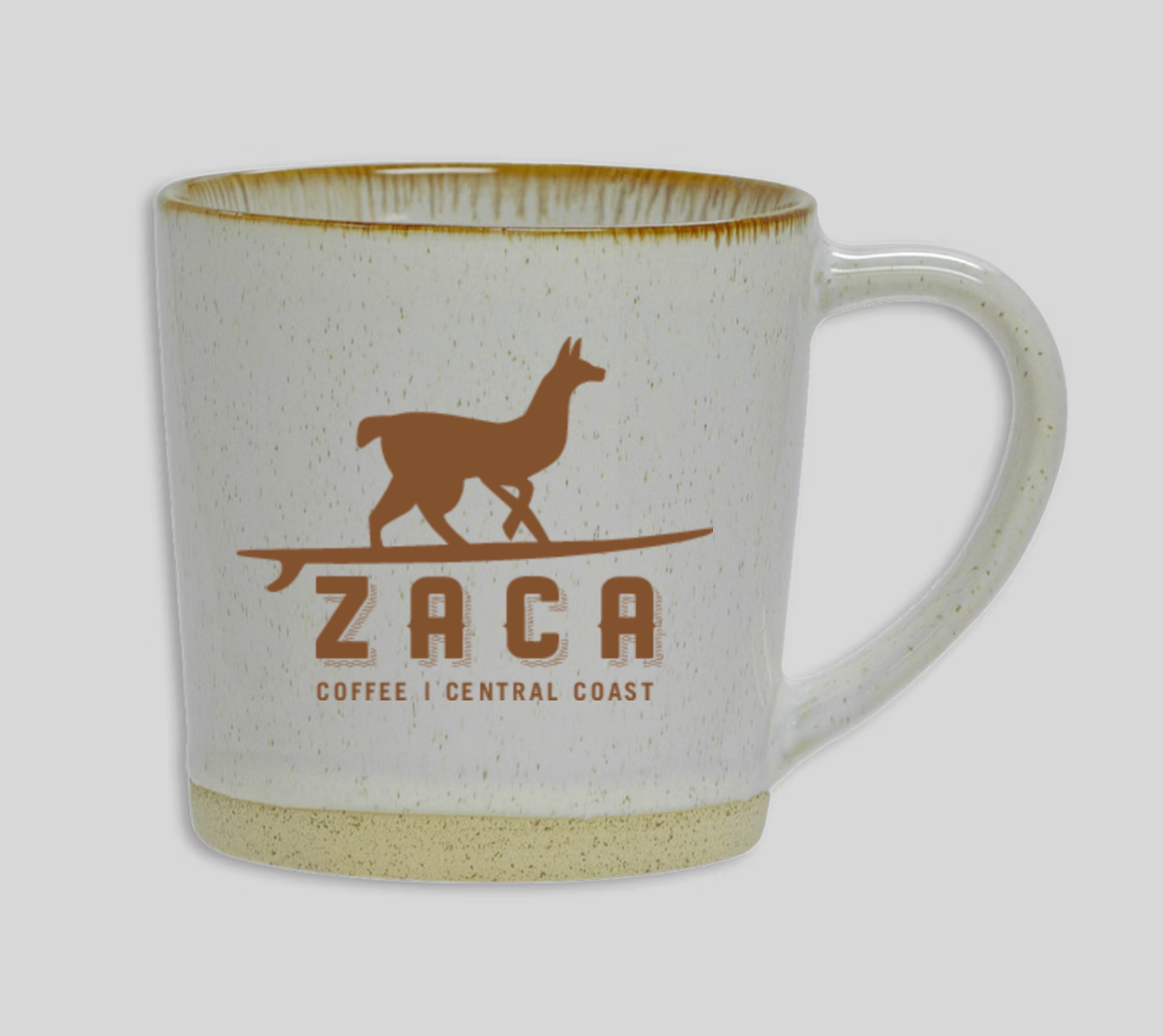 Zaca Coffee 12oz Rustic Mug
