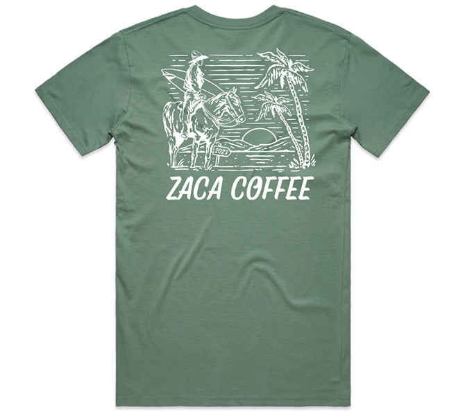 Sage Green Shirt Back