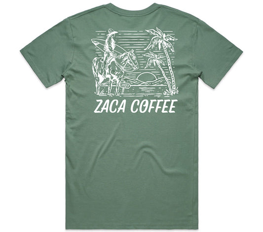 Sage Green Shirt Back