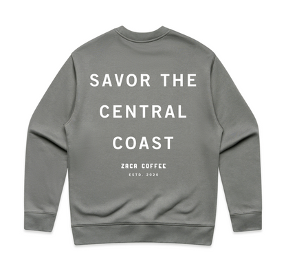 Savor the Central Coast Crewneck