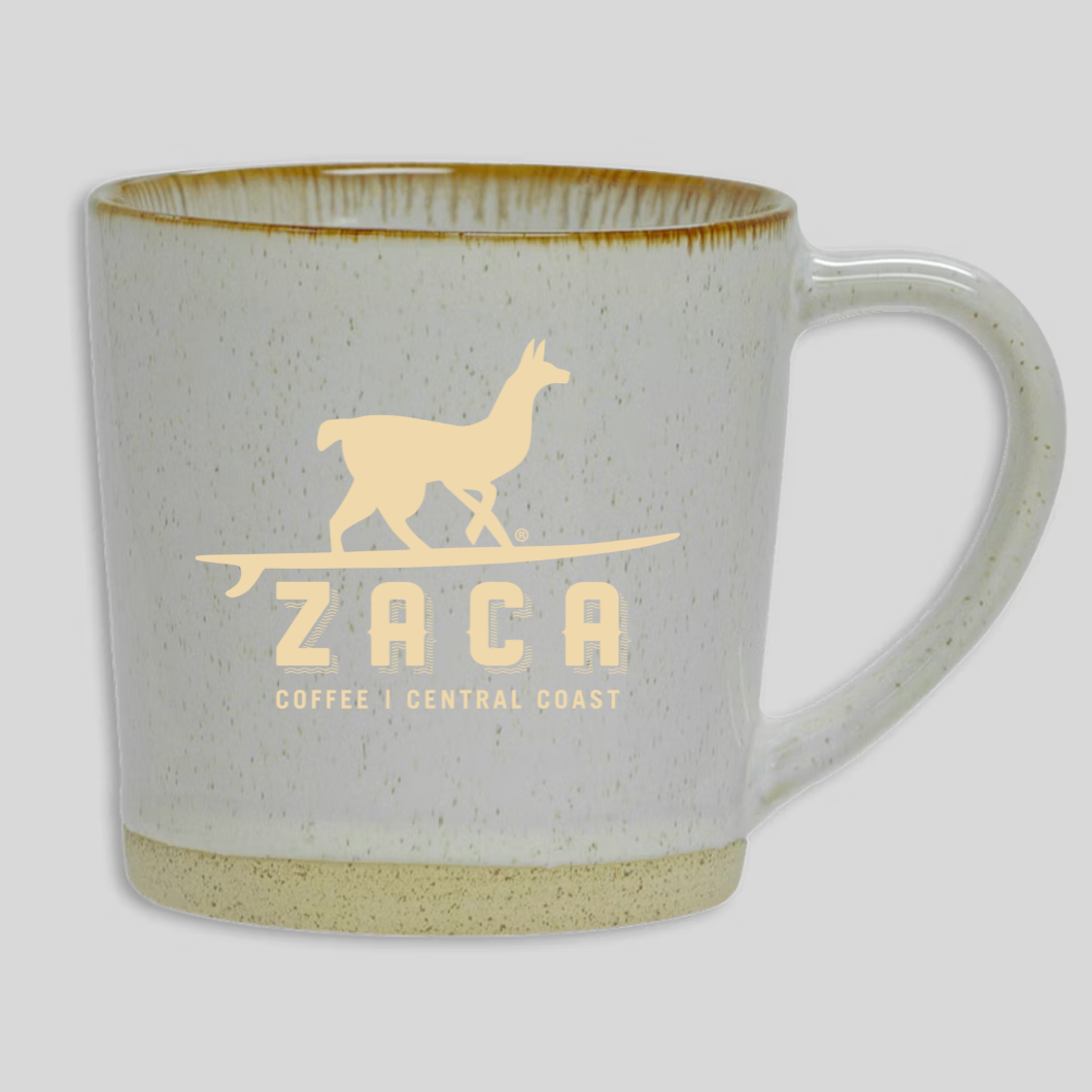 Zaca Coffee Laser Engraved Rustin Mug